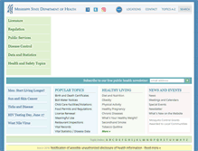 Tablet Screenshot of healthyms.com